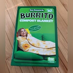 Cozy Concepts Burrito Comfort Blanket- Perfect silly gift 🎁